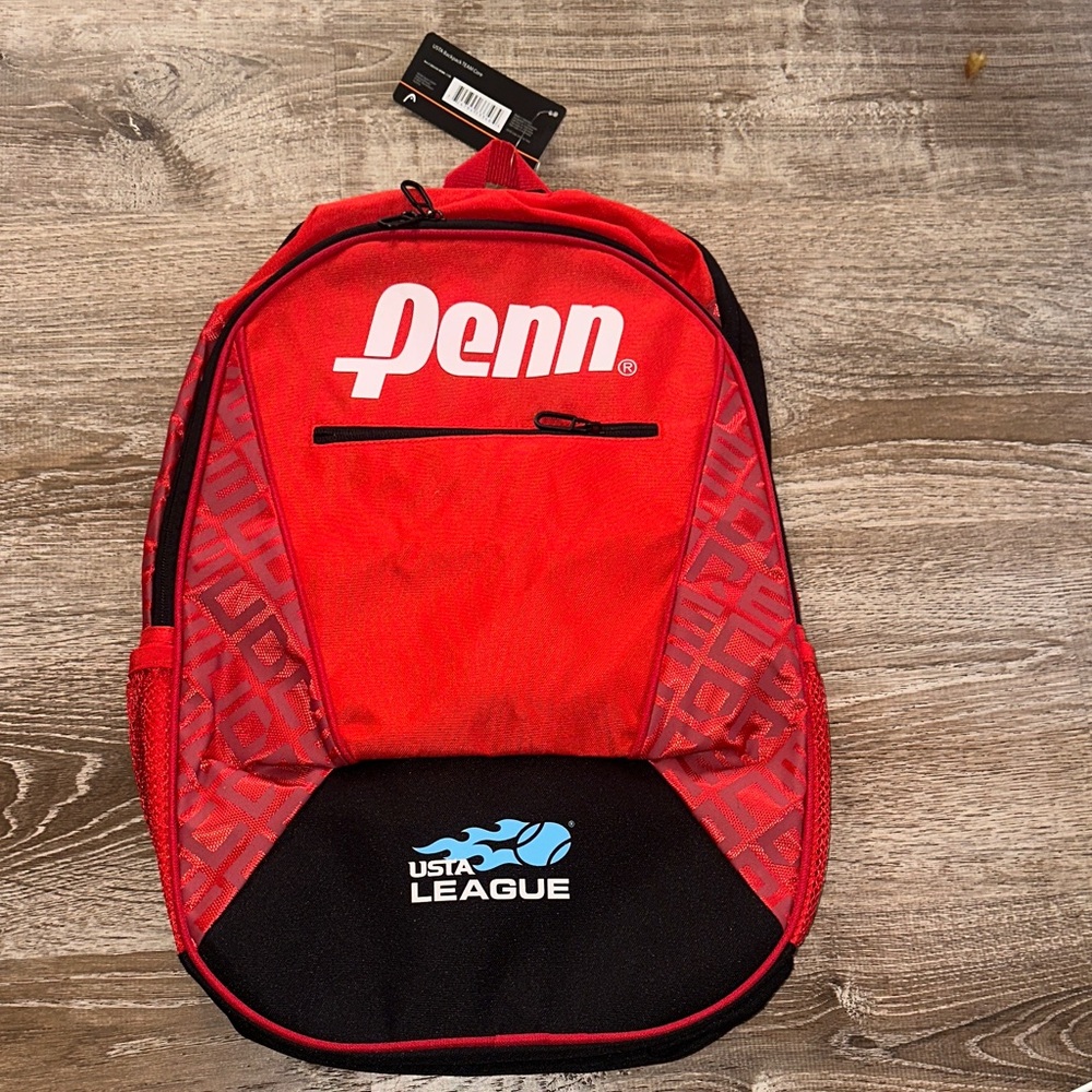 Red and Black Men's Backpack